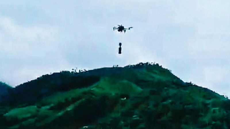 ELN intensifica ataques con drones contra la Policía en el país