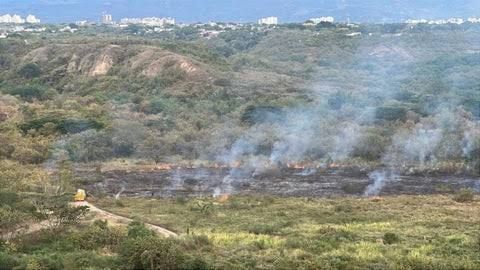 Once municipios del Huila en alerta por incendios forestales